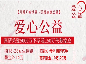 上饶捐卵助孕生子 爱心志愿者招募